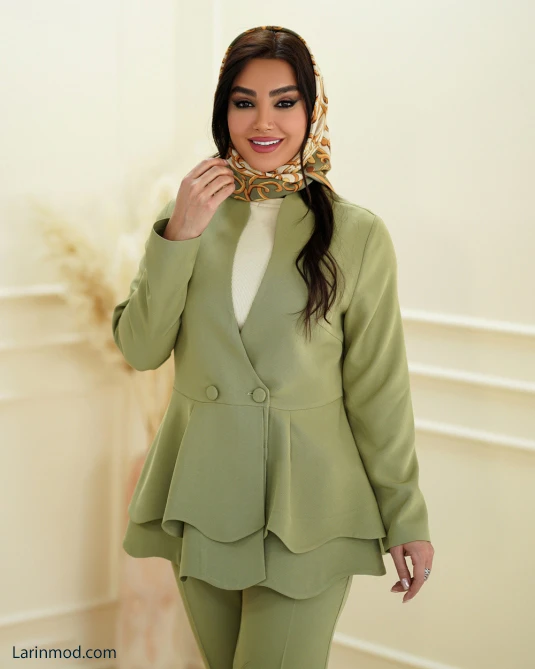 کت و شلوار زنانه مدل مهنا