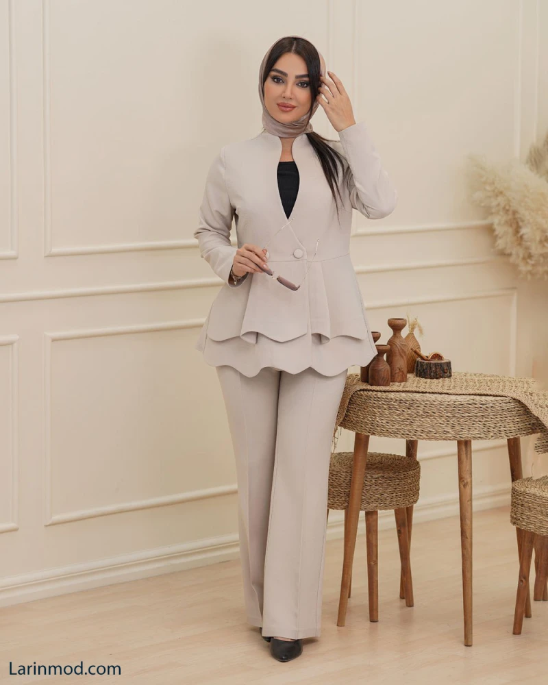 کت و شلوار زنانه مدل مهنا