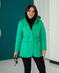 کاپشن زنانه مدل شاین