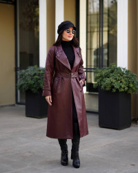 پالتو چرم زنانه 231