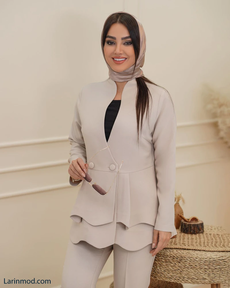کت و شلوار زنانه مدل مهنا